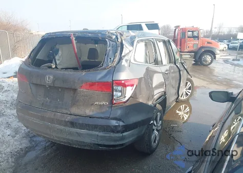 2016 Honda Pilot Ex z USA, uszkodzony, nr VIN 5FNYF6H34GB097475